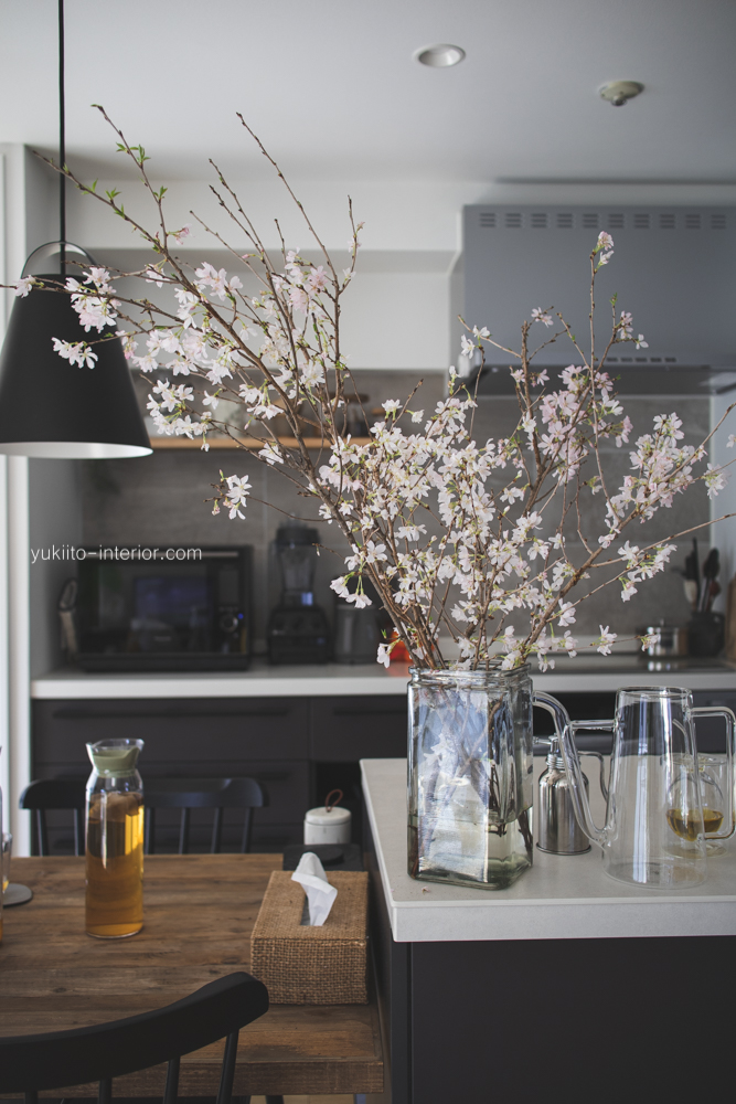 枝物を生けて季節感あるインテリアに 春 彼岸桜 Everyday Home